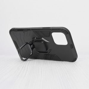 Husa telefon iPhone 11 Pro - Techsuit Silicone Shield - Black - Img 2