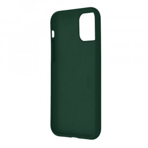 Husa telefon iPhone 11 Pro - Techsuit Soft Edge Silicone - Dark Green - Img 3