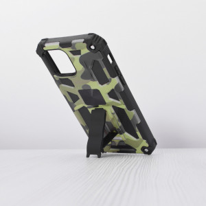 Husa telefon iPhone 12 / 12 Pro - Techsuit Blazor Series - Camo Lime - Img 3