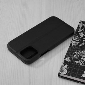 Husa telefon iPhone 12 / 12 Pro - Techsuit eFold Series - Black - Img 2
