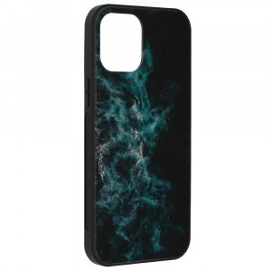 Husa telefon iPhone 12 Pro Max - Techsuit Glaze Series - Blue Nebula - Img 4