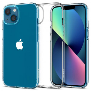 Husa telefon iPhone 13 Mini - Spigen Liquid Crystal - Clear