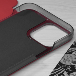 Husa telefon iPhone 13 Pro Max - Techsuit eFold Series - Red - Img 3