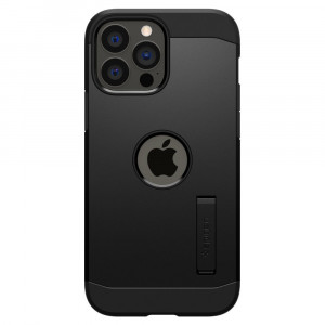 Husa telefon iPhone 13 Pro - Spigen Tough Armor - Black - Img 2