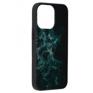 Husa telefon iPhone 13 Pro - Techsuit Glaze Series - Blue Nebula - Img 2