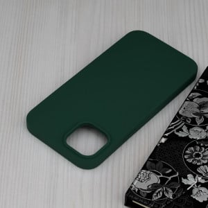 Husa telefon iPhone 14 Plus - Techsuit Soft Edge Silicone - Dark Green - Img 4