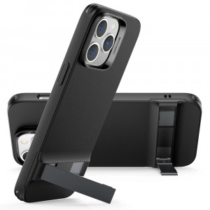 Husa telefon iPhone 14 Pro - ESR Air Shield Boost Kickstand - Translucent Black