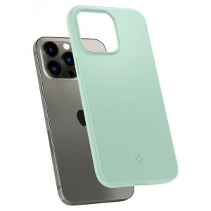 Husa telefon iPhone 14 Pro - Spigen Thin Fit - Apple Mint - Img 2