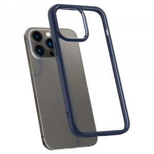 Husa telefon iPhone 14 Pro - Spigen Ultra Hybrid - Navy Blue - Img 2