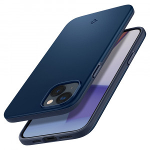 Husa telefon iPhone 14 - Spigen Thin Fit - Navy Blue - Img 3