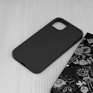 Husa telefon iPhone 14 - Techsuit Soft Edge Silicone - Black - Img 3