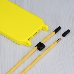 Husa telefon iPhone 15 Pro Max - Techsuit Crossbody Lanyard - Yellow - Img 4