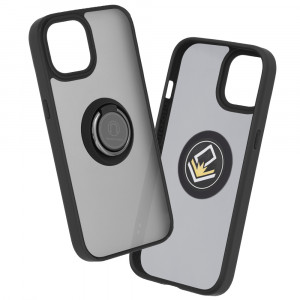 Husa telefon iPhone 15 - Techsuit Glinth - Black - Img 1