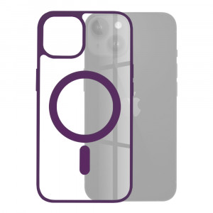 Husa telefon iPhone 15 - Techsuit MagSafe Pro - Purple - Img 1