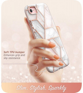Husa telefon iPhone 7 / 8 / SE 2, SE 2020 / SE 3, SE 2022 - I-Blason Cosmo - Marble - Img 3