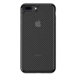 Husa telefon iPhone 7 Plus / 8 Plus - Techsuit Carbon Fuse - Black - Img 3