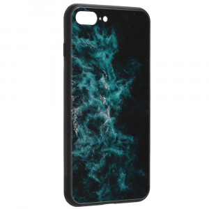 Husa telefon iPhone 7 Plus / 8 Plus - Techsuit Glaze Series - Blue Nebula - Img 2