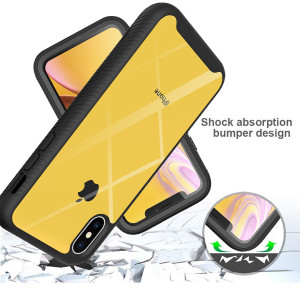Husa telefon iPhone XR + Folie - Techsuit Defense360 Pro - Black - Img 2