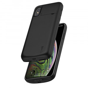 Husa telefon iPhone XS Max cu Baterie de 6000mAh - Techsuit Power Pro - Black - Img 4