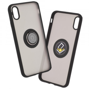 Husa telefon iPhone XS Max - Techsuit Glinth - Black - Img 1