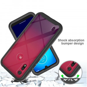 Husa telefon Motorola Moto E6i / Moto E6s 2020 + Folie - Techsuit Defense360 Pro - Black - Img 4