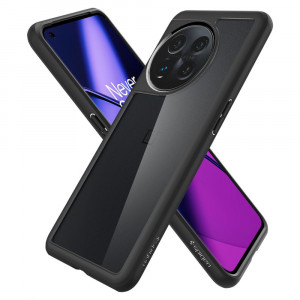 Husa telefon OnePlus 11 - Spigen Ultra Hybrid - Matte Black - Img 4
