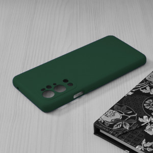 Husa telefon OnePlus 9 Pro - Techsuit Soft Edge Silicone - Dark Green - Img 4