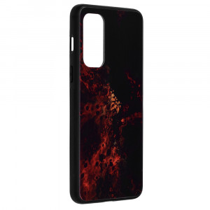 Husa telefon OnePlus Nord 2 5G - Techsuit Glaze Series - Red Nebula - Img 2