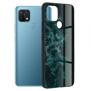 Husa telefon Oppo A15 / A15s - Techsuit Glaze Series - Blue Nebula - Img 1