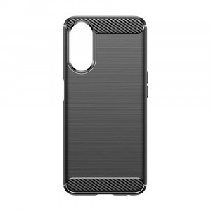 Husa telefon Oppo A58 5G / A78 5G - Techsuit Carbon Silicone - Black - Img 2