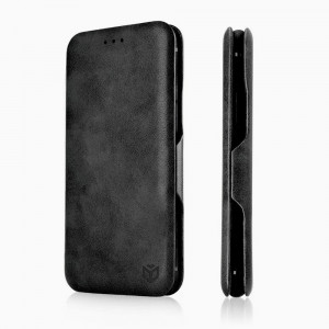 Husa telefon Oppo A74 4G / A95 Techsuit Safe Wallet Plus, Black
