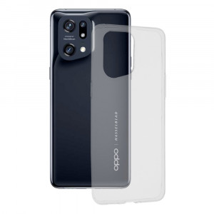 Husa telefon Oppo Find X5 Pro - Techsuit Clear Silicone - Transparenta - Img 1
