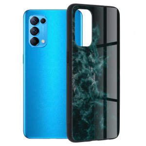Husa telefon Oppo Reno5 5G / Find X3 Lite - Techsuit Glaze Series - Blue Nebula