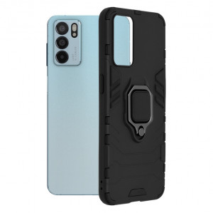 Husa telefon Oppo Reno6 5G - Techsuit Silicone Shield - Black - Img 1