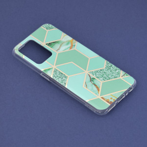 Husa telefon Oppo Reno7 5G / Find X5 Lite 5G - Techsuit Marble Series - Green Hex - Img 3