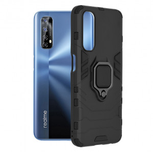 Husa telefon Realme 7 - Techsuit Silicone Shield - Negru - Img 1