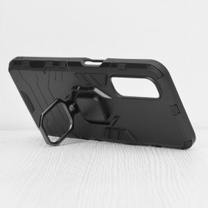Husa telefon Realme 7 - Techsuit Silicone Shield - Negru - Img 2