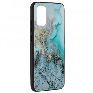 Husa telefon Samsung Galaxy A02s - Techsuit Glaze Series - Blue Ocean - Img 4
