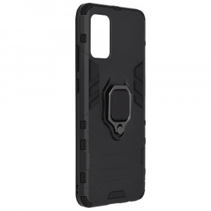 Husa telefon Samsung Galaxy A02s - Techsuit Silicone Shield - Black - Img 2