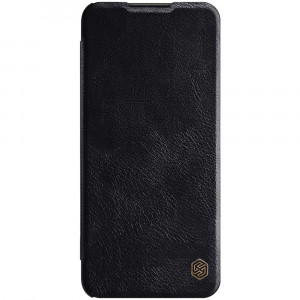 Husa telefon Samsung Galaxy A03s - Nillkin QIN Leather Case - Black - Img 2