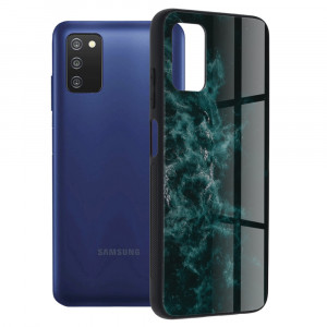 Husa telefon Samsung Galaxy A03s - Techsuit Glaze Series - Blue Nebula - Img 1
