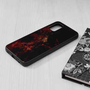 Husa telefon Samsung Galaxy A03s - Techsuit Glaze Series - Red Nebula - Img 4