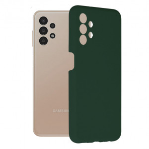 Husa telefon Samsung Galaxy A13 4G - Techsuit Soft Edge Silicone - Dark Green - Img 1