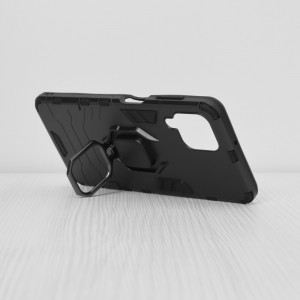 Husa telefon Samsung Galaxy A22 4G - Techsuit Silicone Shield - Black - Img 3