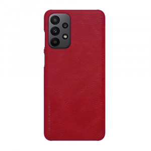 Husa telefon Samsung Galaxy A23 4G / A23 5G - Nillkin QIN Leather Case - Red - Img 1