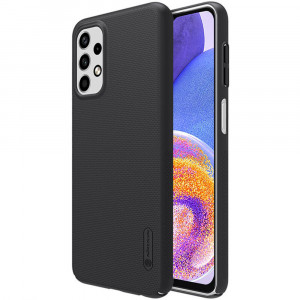 Husa telefon Samsung Galaxy A23 4G / A23 5G - Nillkin Super Frosted Shield - Black - Img 1