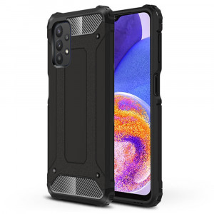 Husa telefon Samsung Galaxy A23 4G / A23 5G - Techsuit Hybrid Armor - Black - Img 1