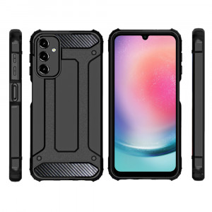 Husa telefon Samsung Galaxy A24 - Techsuit Hybrid Armor - Black - Img 2
