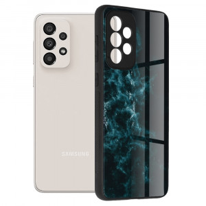 Husa telefon Samsung Galaxy A33 5G - Techsuit Glaze Series - Blue Nebula - Img 1