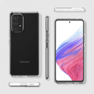 Husa telefon Samsung Galaxy A53 5G - Spigen Liquid Crystal - Clear - Img 2